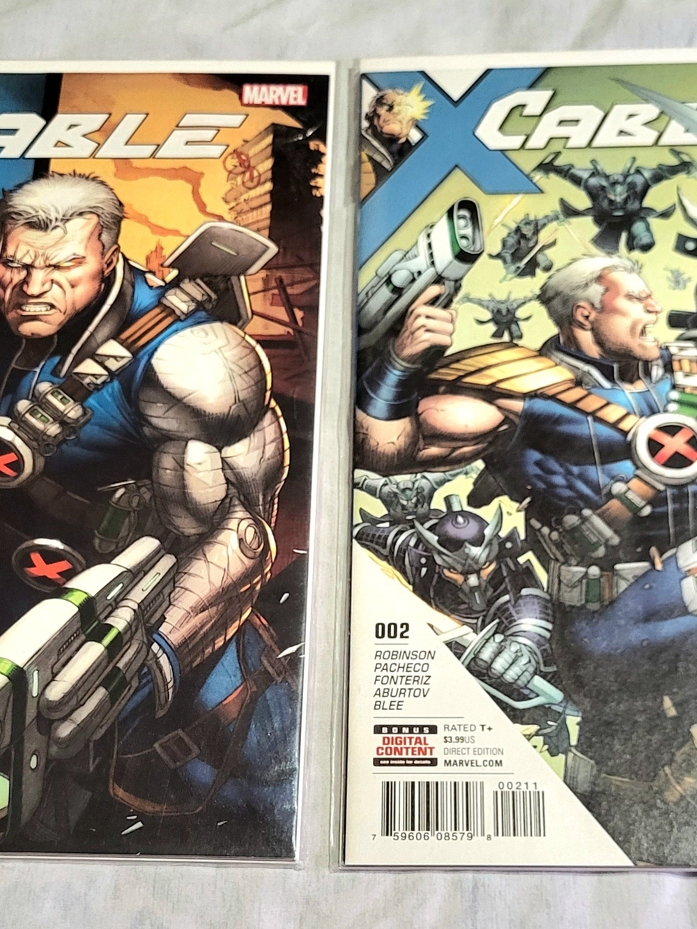 Cable #1 & 2 Marvel Comic Books